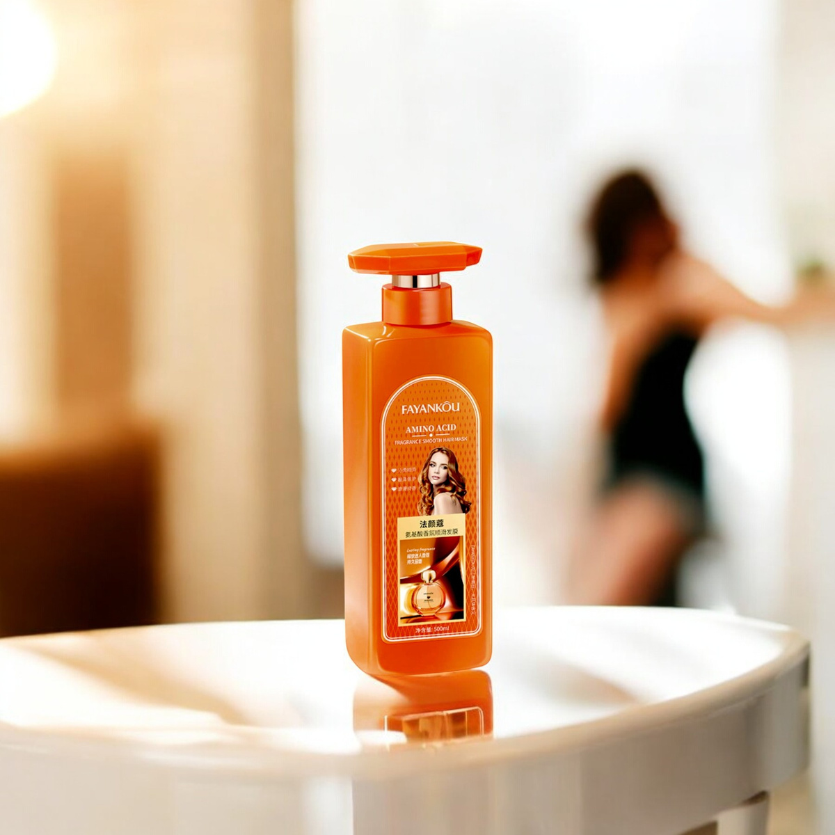  FAYANKOU PERFUMOWANA MASKA DO WŁOSÓW 500ml JEDWABISTE I LŚNIĄCE WŁOSY