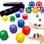 GONGGI KOREAŃSKA GRA  ZRĘCZNOŚCIOWA KOŚCI DO GRY SQUID GAME ZESTAW GONG-GI 