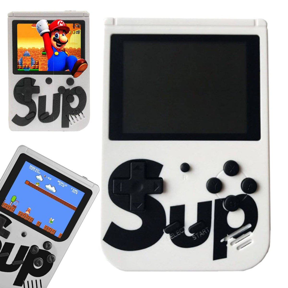 MINI KONSOLA RETRO PRZENOŚNA GRA 400 GIER NA TV KOLOROWE GIERKI GAME BOX