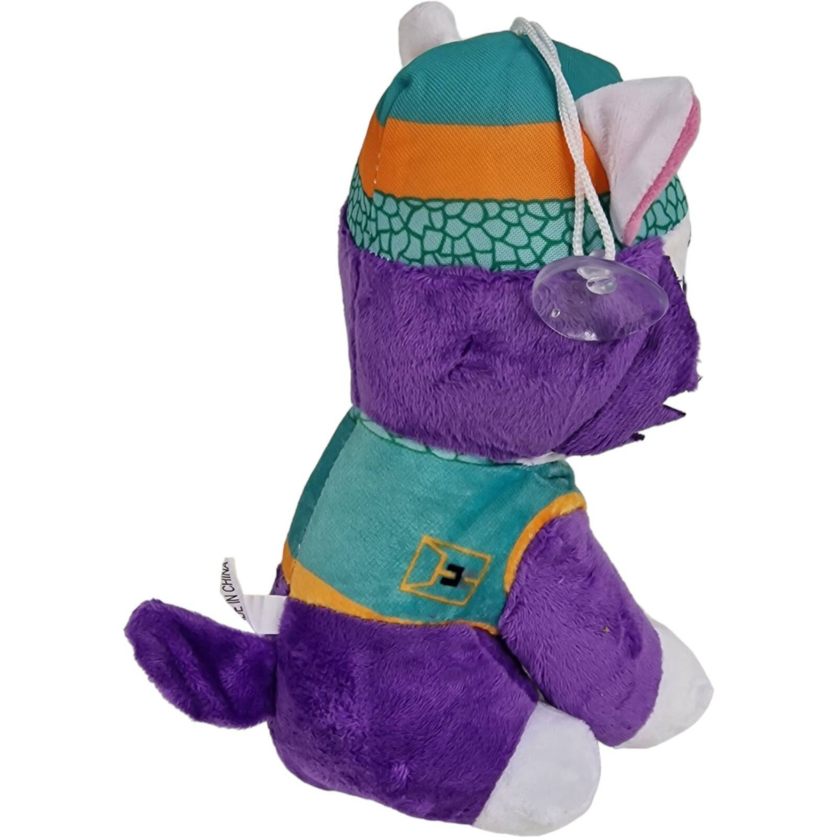 DUŻA MASKOTKA PSI PATROL EVEREST PRZYTULANKA PLUSZOWA BŁYSZCZĄCE OCZY PLUSZ