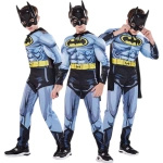 BATMAN Strój Dla Chłopca Kostium wersja Deluxe 116-122