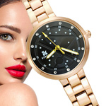 Kurren Złoty Zegarek Damski Synonim Elegancji i Precyzji Idealny na Prezent