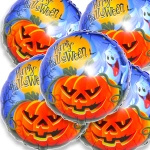 BALON NA HALLOWEEN IMPREZA DLA DZIECI STRASZNA DYNIA DUCH DUSZEK 51CM