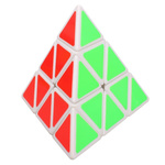 KOSTKA PYRAMINX PIRAMIDA 3X3 TRÓJKĄT UKŁADANKA LOGICZNA EDUKACYJNA 