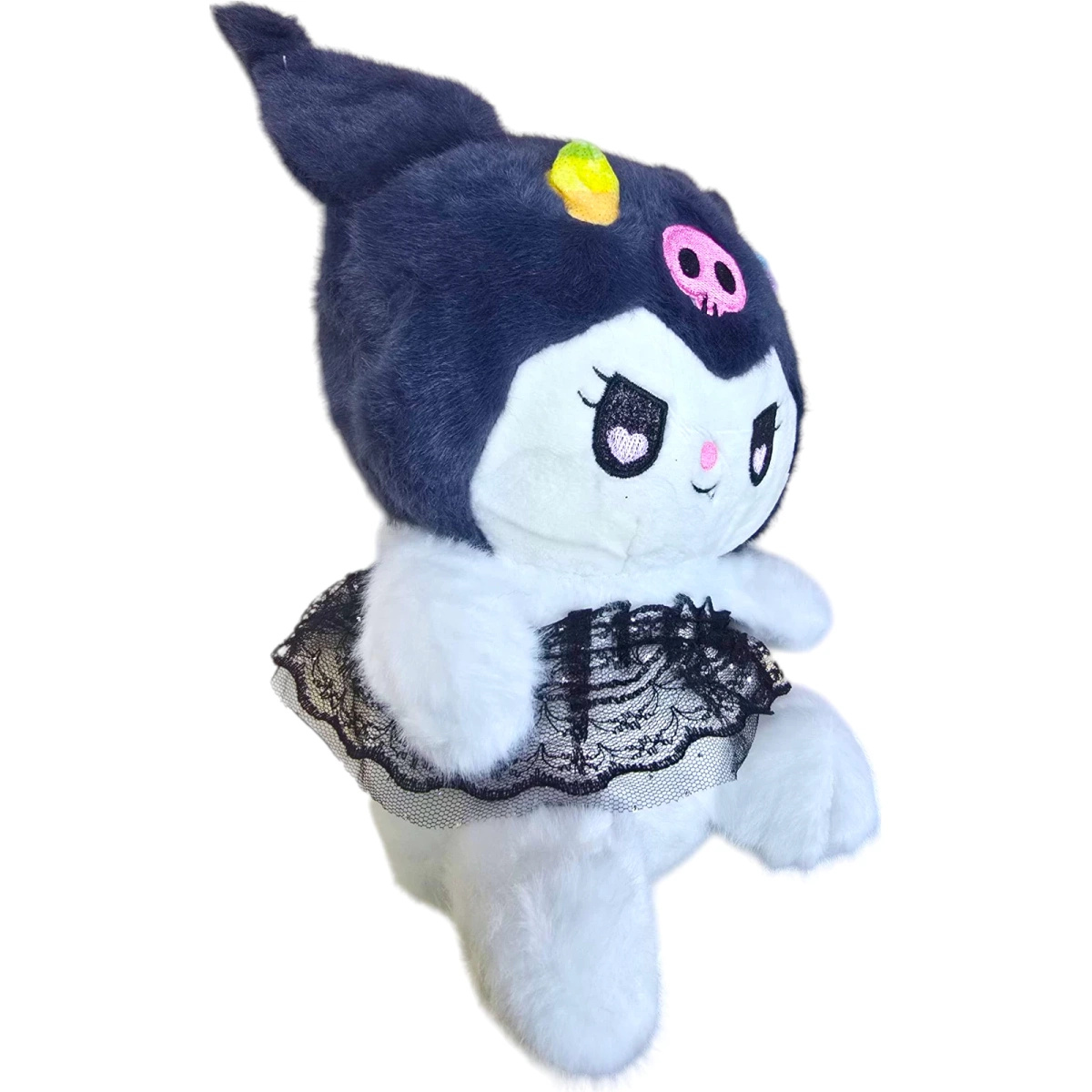 MASKOTKA KUROMI PLUSZOWA PRZYTULANKA MIĘKKI PLUSZAK DUŻY 30CM HELLO KITTY