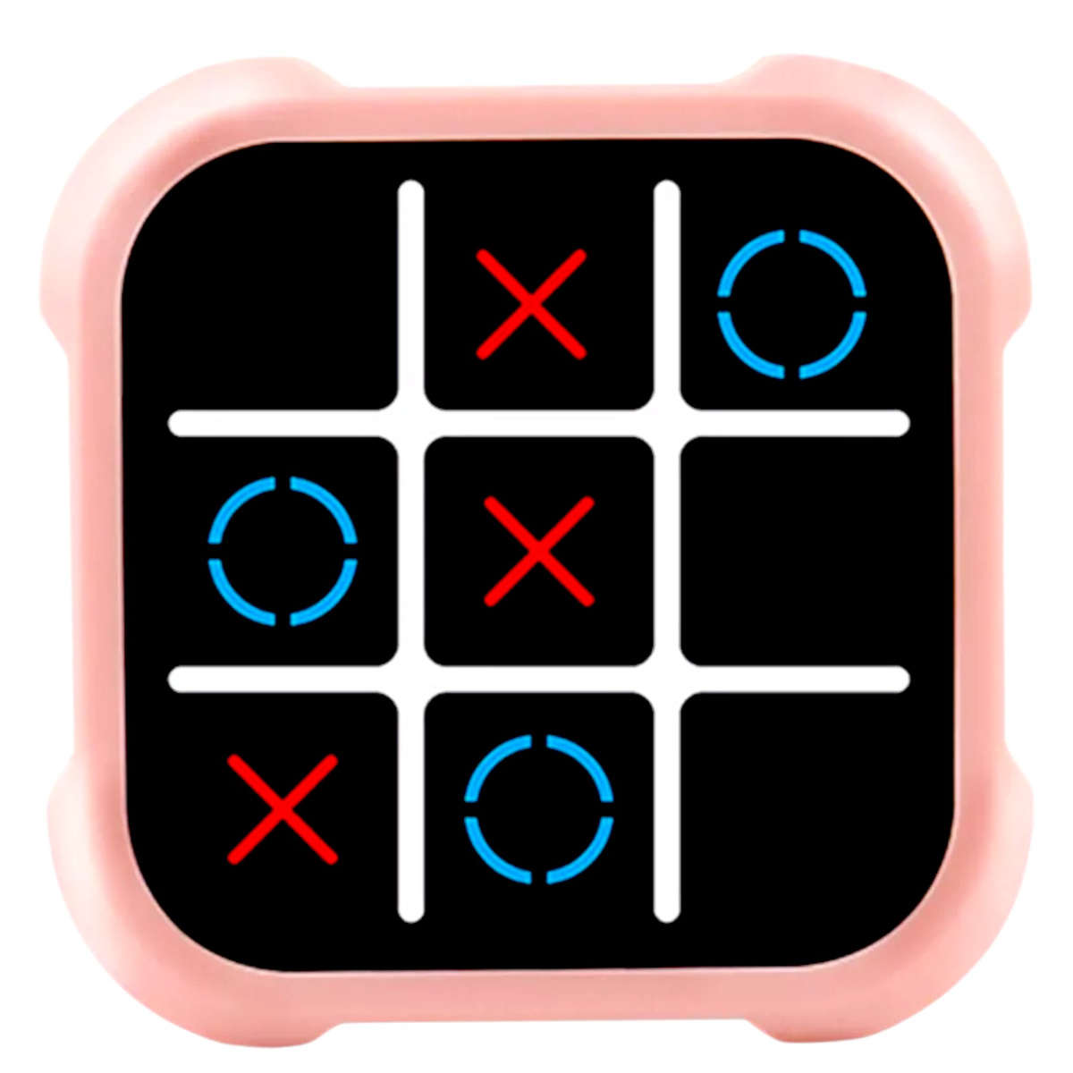 GRA KÓŁKO I KRZYŻYK ELEKTRONICZNA GRA LOGICZNA DLA DZIECI 4 TRYBY GRY