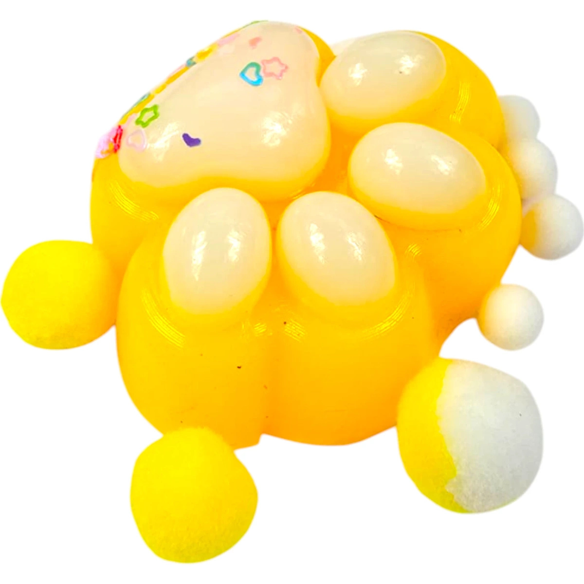 KOCI ŁAPKA GNIOTEK ANTYSTRESOWY SENSORYCZNY FIDGET PSIA ŁAPA SQUISHY PUSH