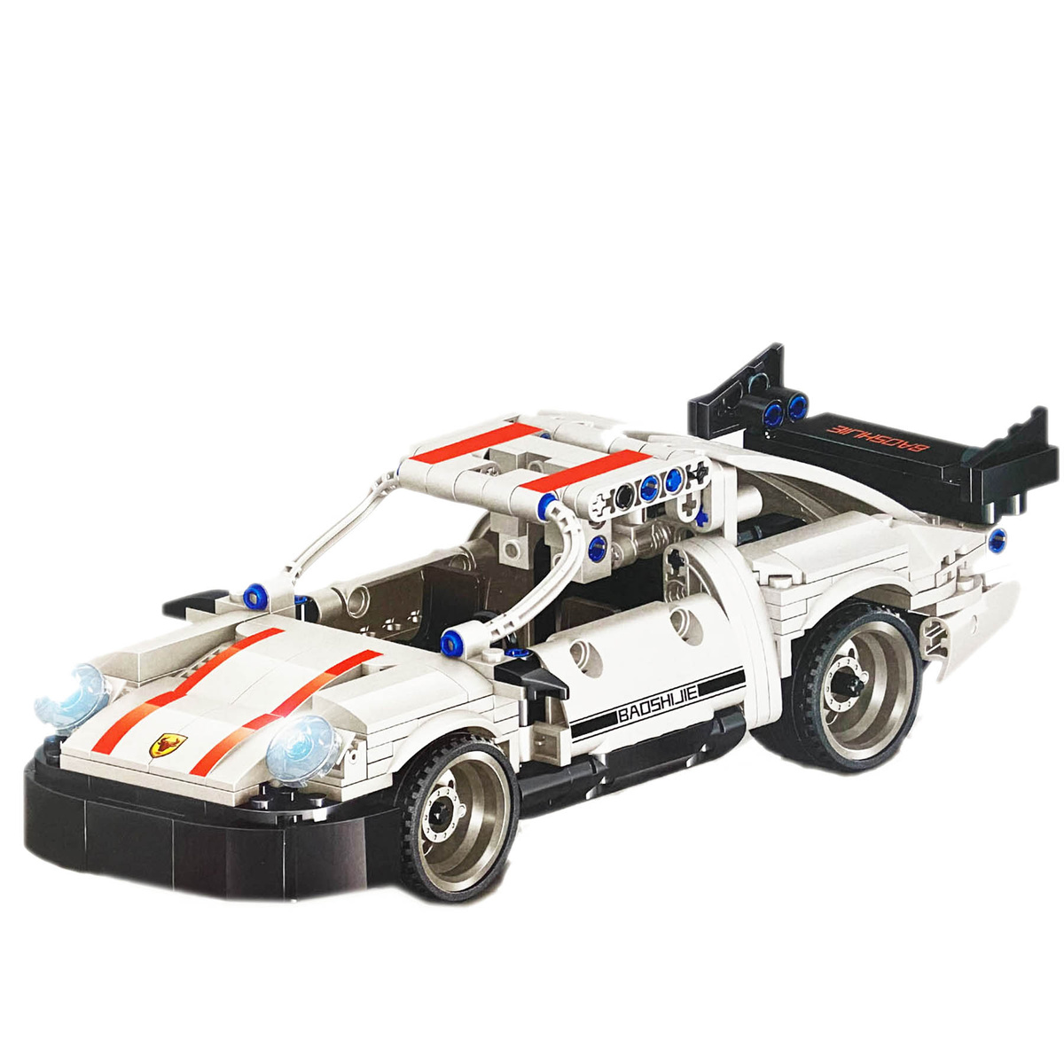 KLOCKI KONSTRUKCYJNE SAMOCHÓD SPORTOWY 382 ELEMENT MEGA DUŻY ZESTAW KLOCKÓW