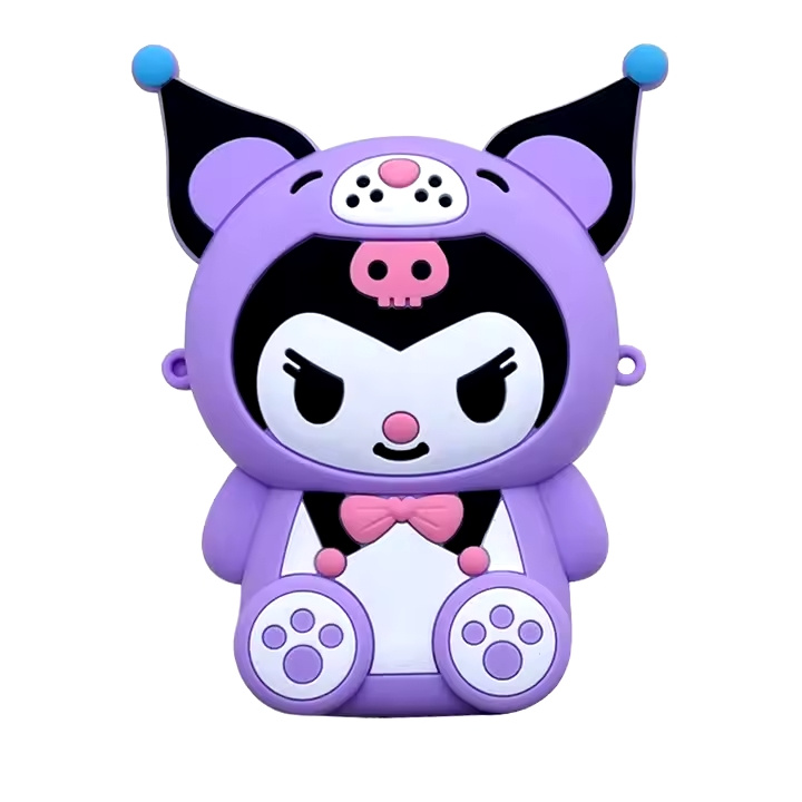 UROCZA TOREBKA DLA DZIEWCZYNKI KUROMI SILIKONOWA POJEMNA PORTFELIK KAWAII