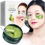 PŁATKI HYDROŻELOWE POD OCZY Z EKSTRAKTEM Z AWOKADO REGENERACJA NAWILŻENIE