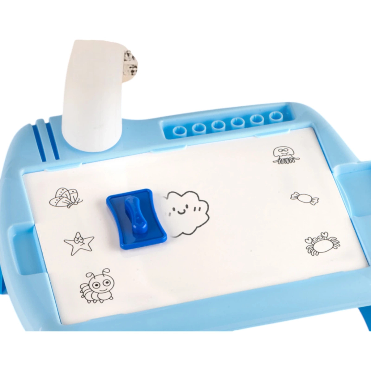 MAGICZNY STOLIK DO RYSOWANIA Z PROJEKTOREM TABLICA DUŻA ŚWIECI STÓŁ BIURKO