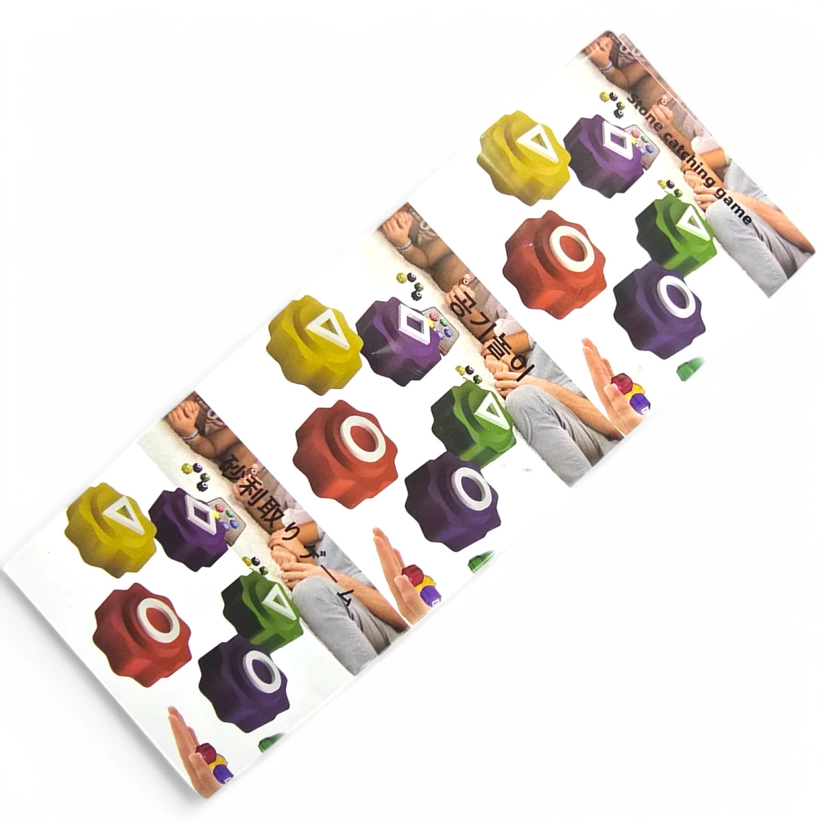 GONGGI KOREAŃSKA GRA  ZRĘCZNOŚCIOWA KOŚCI DO GRY SQUID GAME ZESTAW GONG-GI 