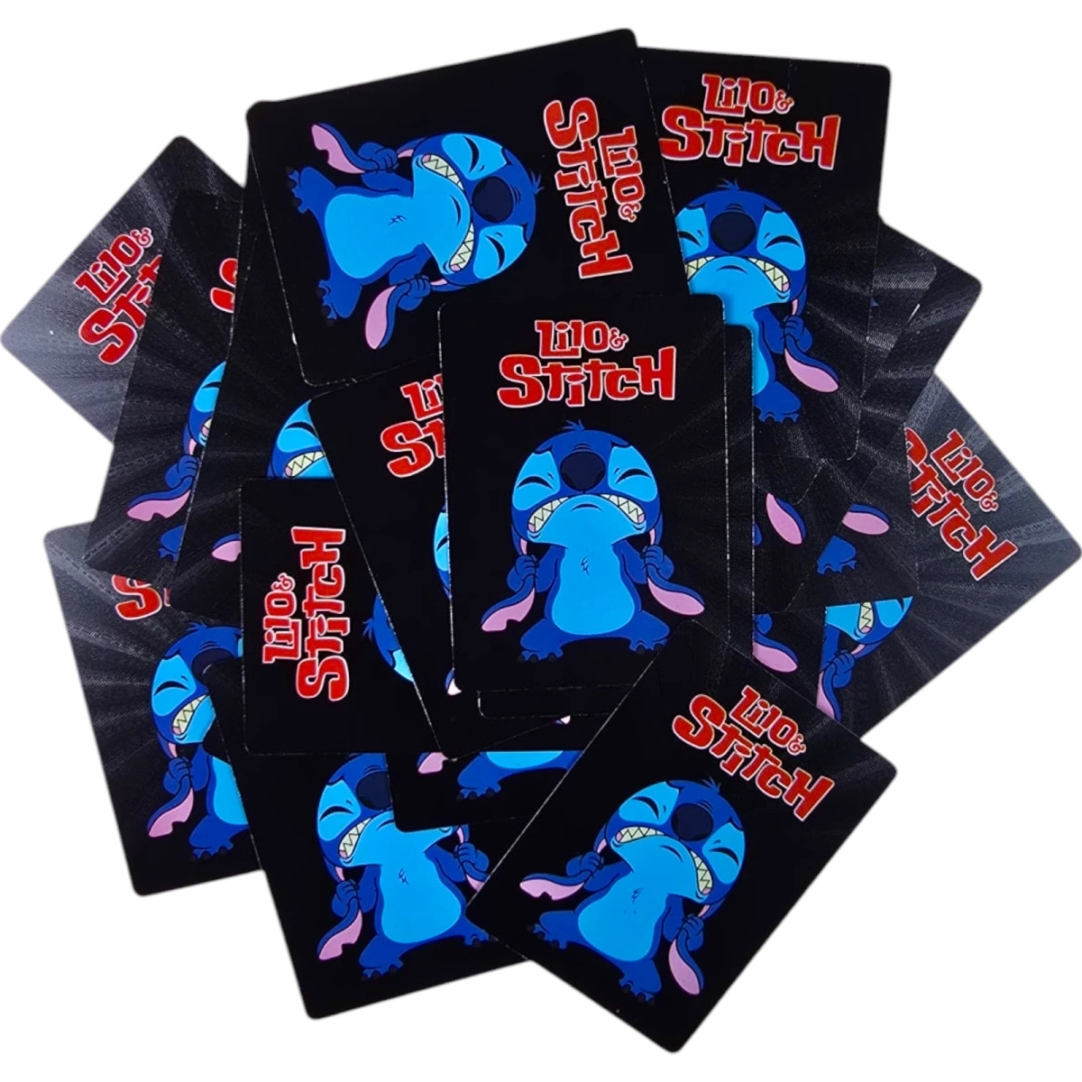 LILO I STICH KARTY KOLEKCJONERSKIE DO GRY 55 SZTUK EDYCJA SPECJALNA CZARNE