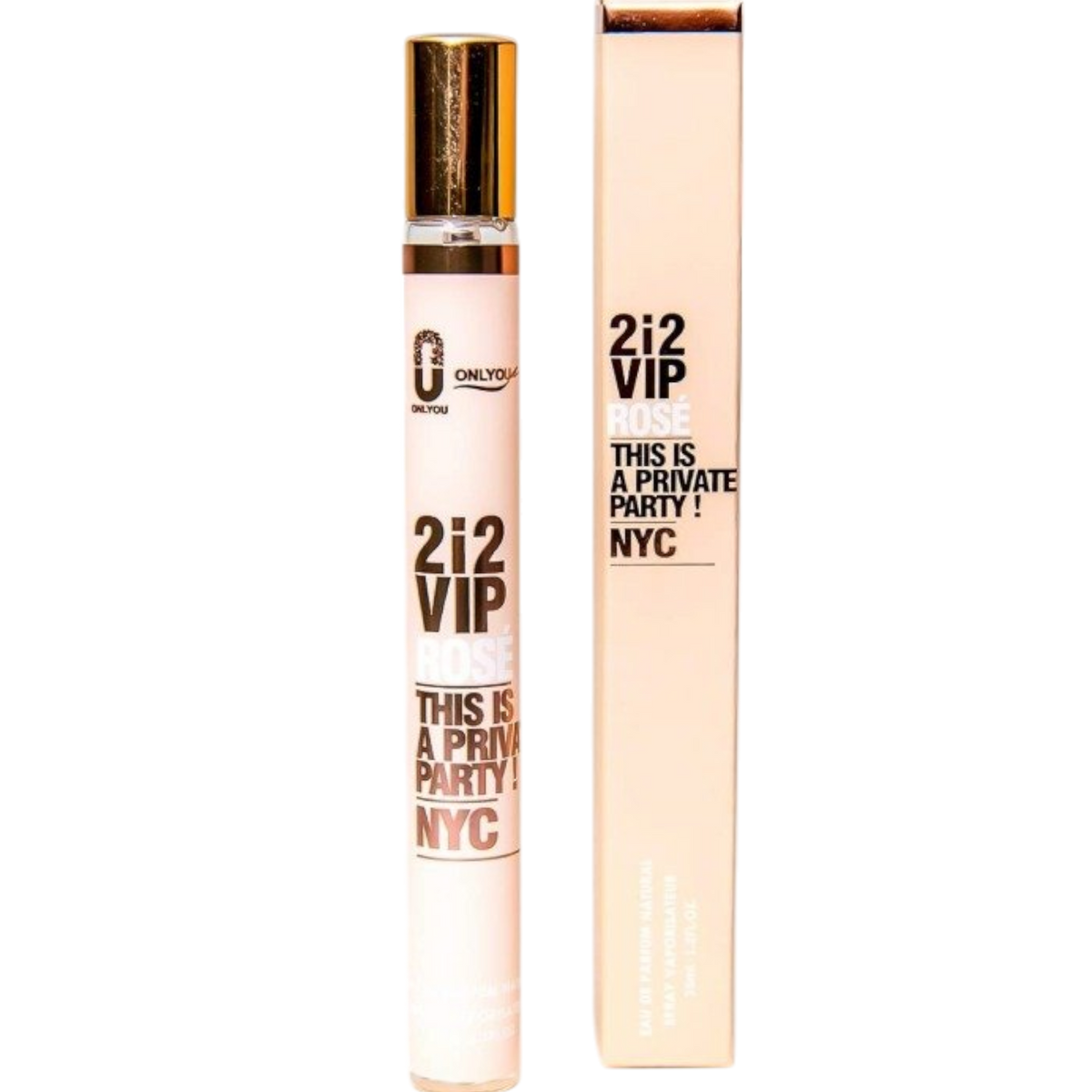 PERFUMY DLA KOBIET 2i2 VIP ROSE 35ml PERFUMETKA MINIATURKA WODA PERFUMOWANA