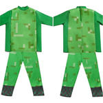 MINECRAFT – STRÓJ DLA DZIECKA CREEPER ROZMIAR S (110-120) KOSTIUM NA BAL DLA CHŁOPCA GADŻETY DLA GRACZY