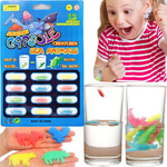 MAGICZNE KAPSUŁKI ROSNĄCE WODZIE ZWIERZĘTA MORSKIE DO KĄPIELI W WANNIE 