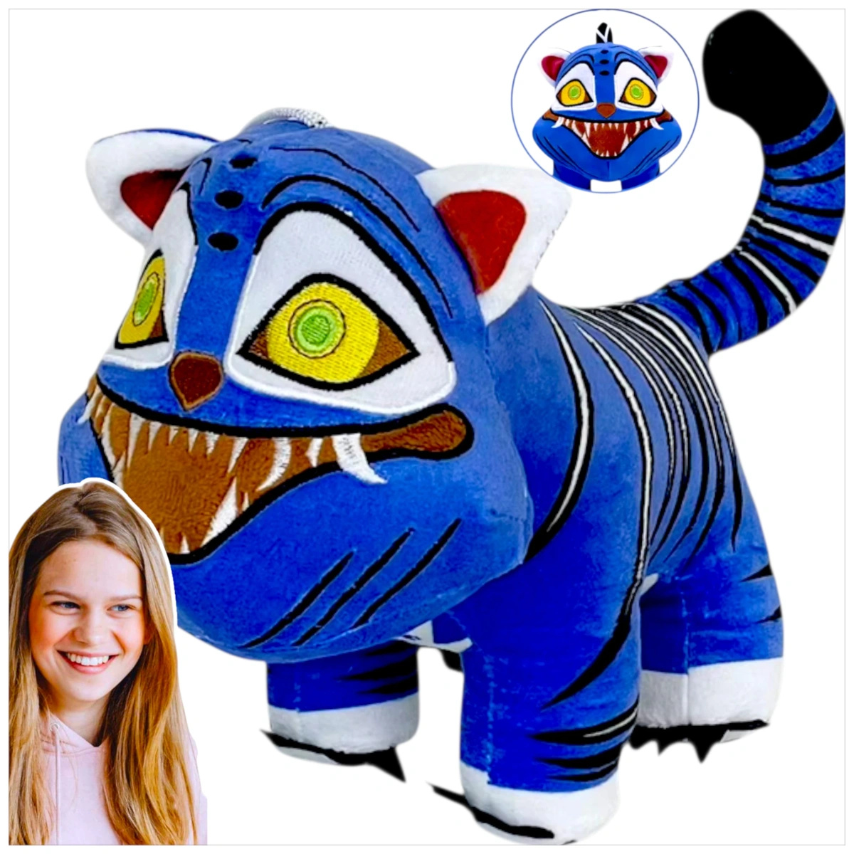 K-POP MASKOTKA KOT DERPY ŁOWCZYNIE DEMONÓW DEMON HUNTERS K-POP PRZYTULANKA