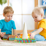 WĄŻ UKŁADANKA ŁAŃCUCH KREATYWNA ZABAWKA MAGICZNY GRA DLA DZIECI DZIECKA GRY