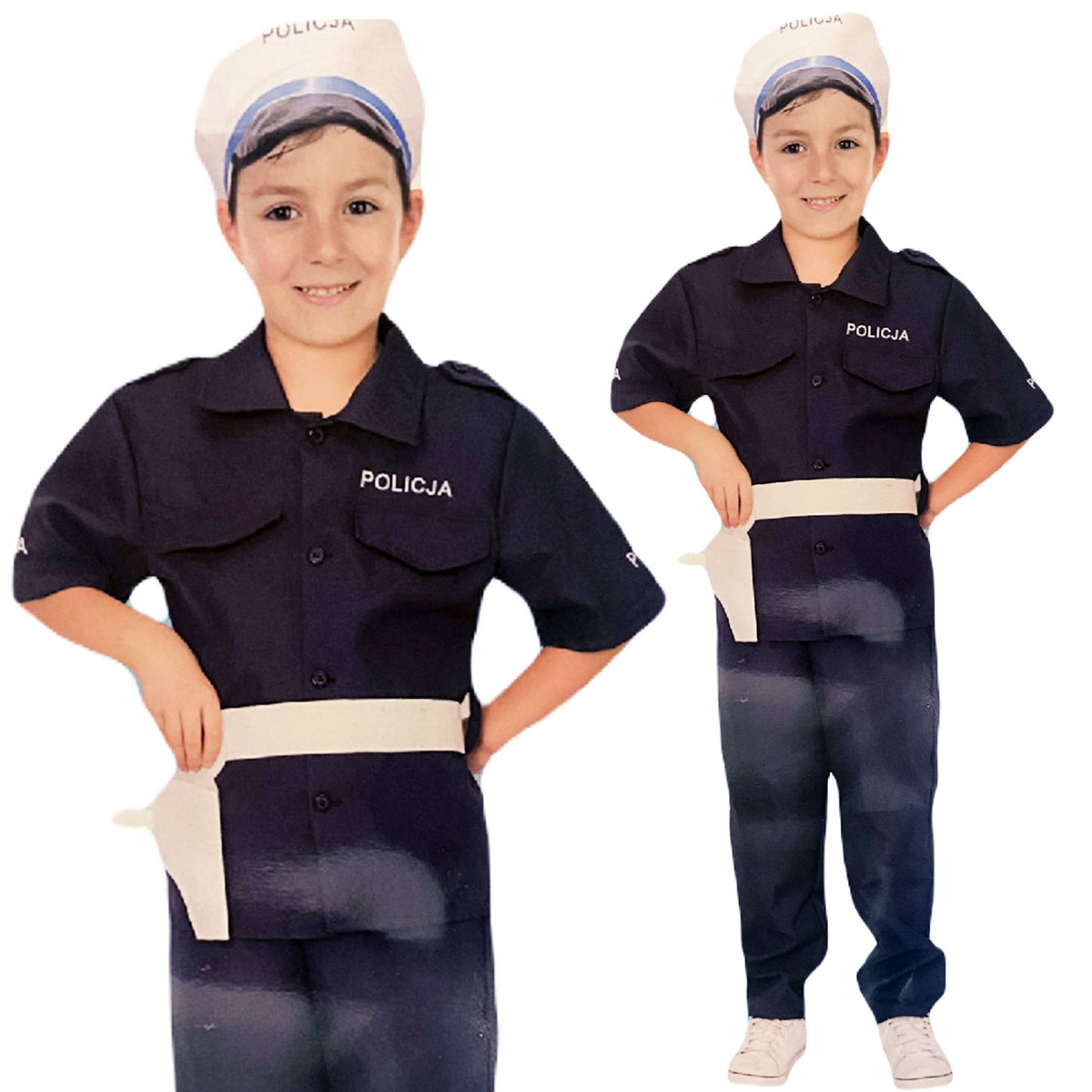 Strój dla Chłopca - Policjant 122-128 L