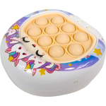 GRA POP IT POPIT ELEKTRYCZNA KOLOROWA ANTYSTRESOWA ZRĘCZNOŚCIOWA JEDNOROŻEC