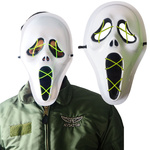 MASKA DUCH KRZYK SCARY MOVIE ŚWIECĄCA LED NA IMPREZĘ NA KONCERT PRZEBRANIE