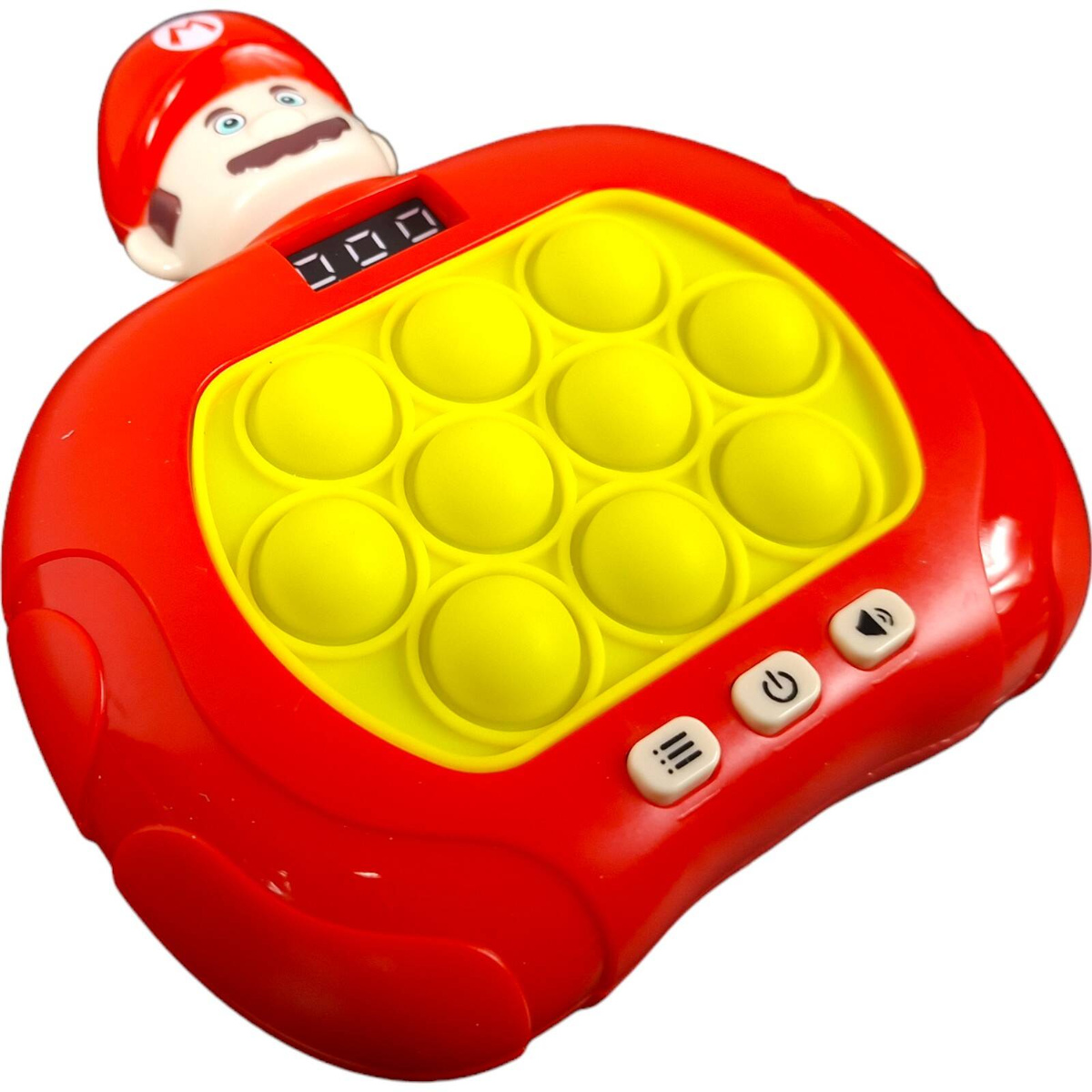 KONSOLA POP IT SUPER MARIO GRA ELEKTRONICZNA ANTYSTRESOWA 999 POZIOMÓW LCD