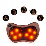 MASAŻER SHIATSU PODUSZKA MASUJĄCA DO CIAŁA KARKU STÓP ŁADOWARKA SAMOCHODOWA