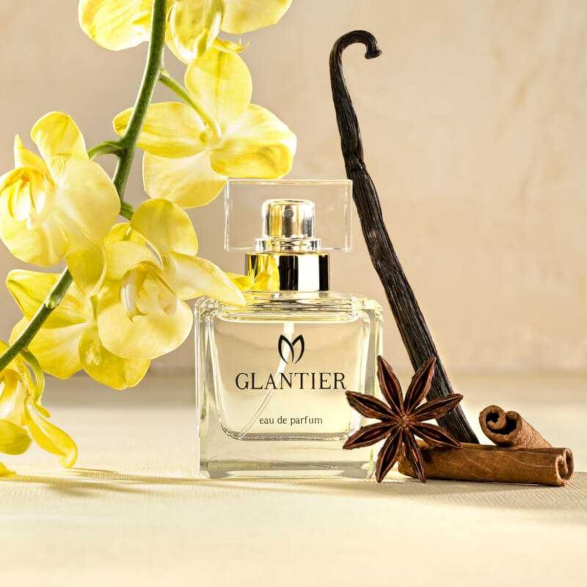 GLANTIER 485 PERFUMY DLA KOBIET 50ml ORIENTALNO WANILIOWY ZAPACH DAMSKI