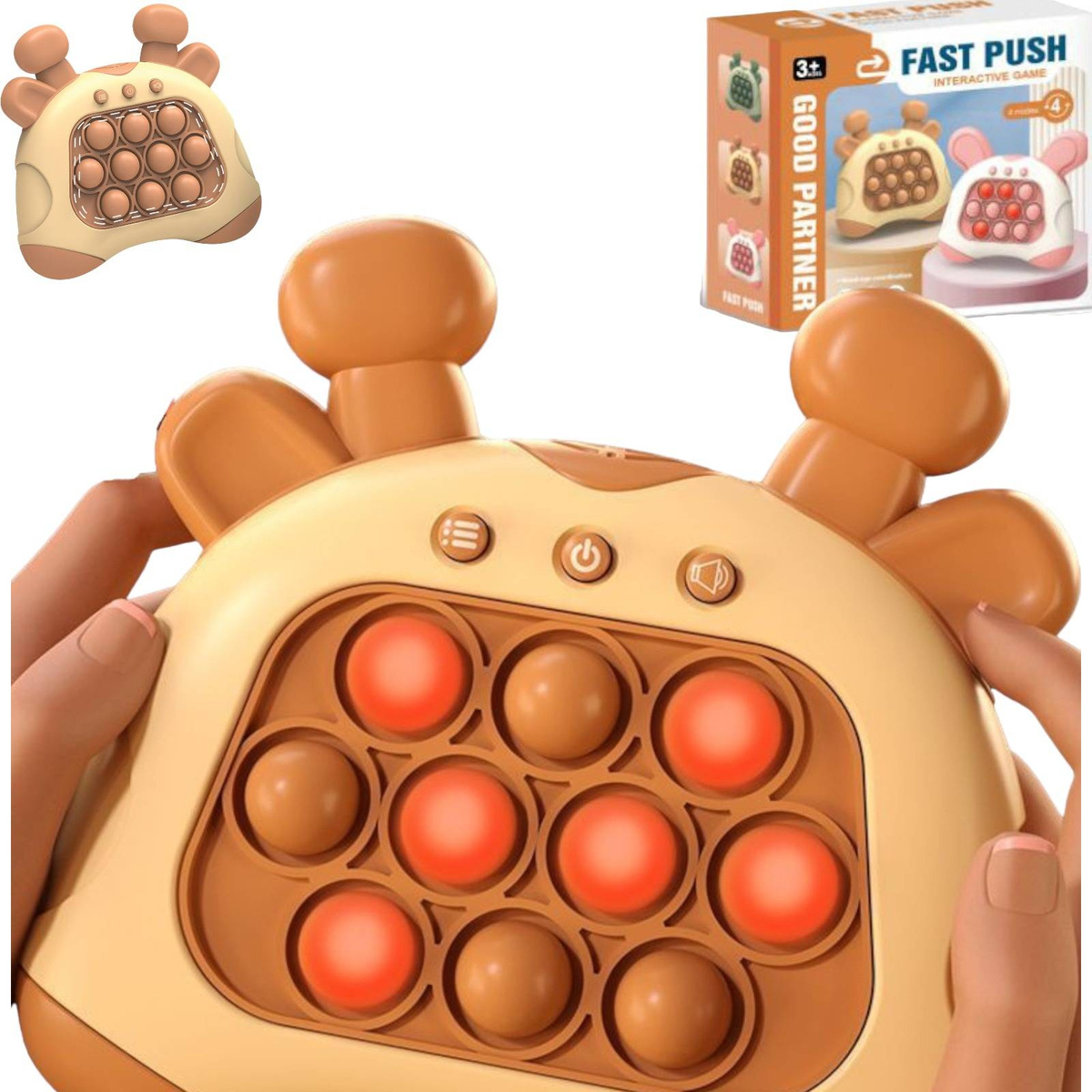 GRE ELEKTRONICZNA ZRĘCZNOŚCIOWA POPIT PUSH REFLEKS