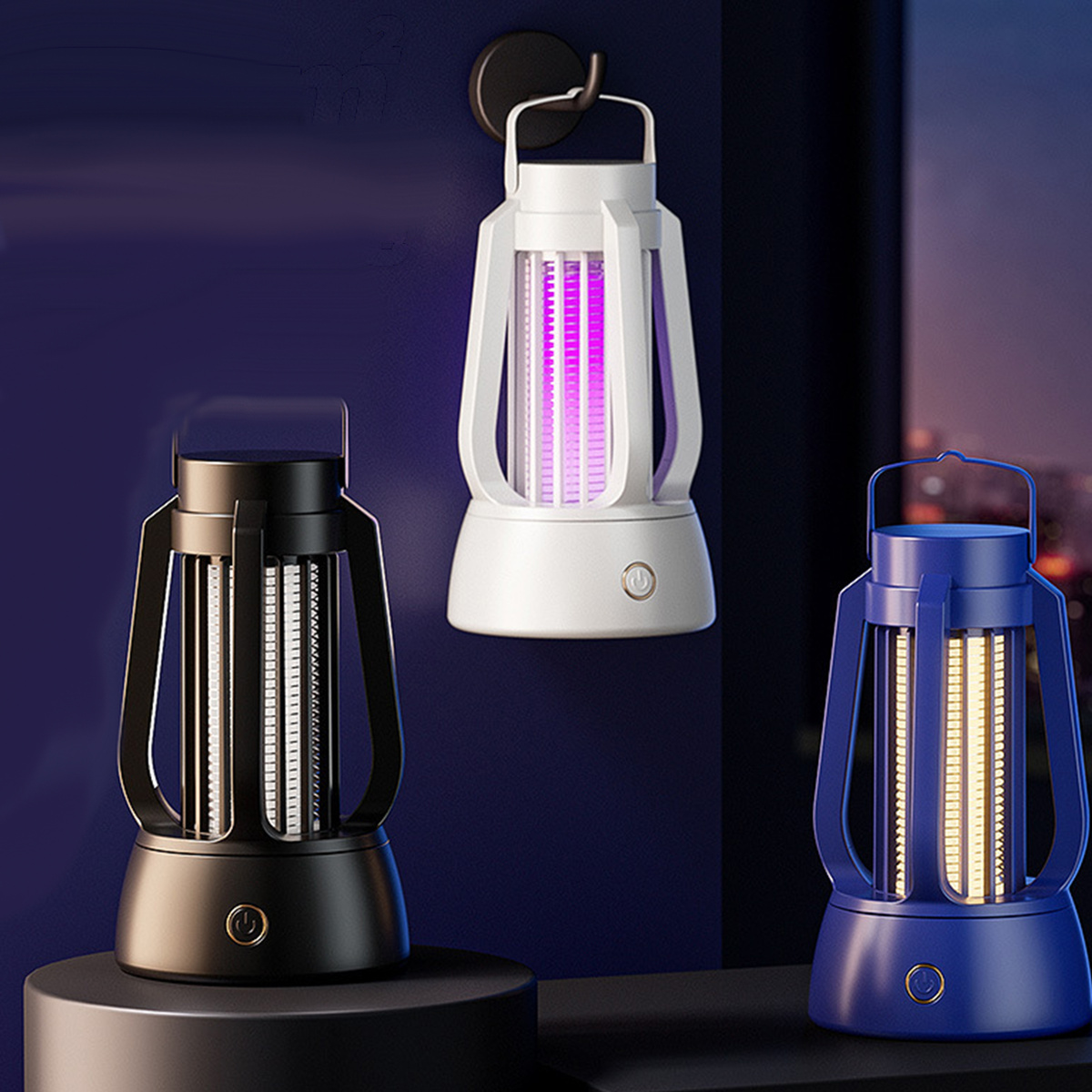 LAMPA NA KOMARY OWADOBÓJCZA PUŁAPKA NA KOMARY MUCHY MESZKI ĆMY OSY OWADY