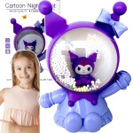 KUROMI LAMPKA NOCNA DLA DZIECI KOLOROWA ŚWIECI LED USB LAMPKA NA BIURKO