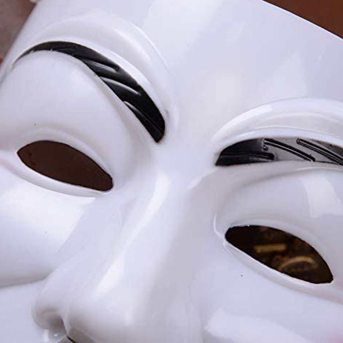 ANONYMOUS MASKA NA TWARZ PRZEBRANIE NA IMPREZĘ V JAK VENDETTA DLA FANÓW