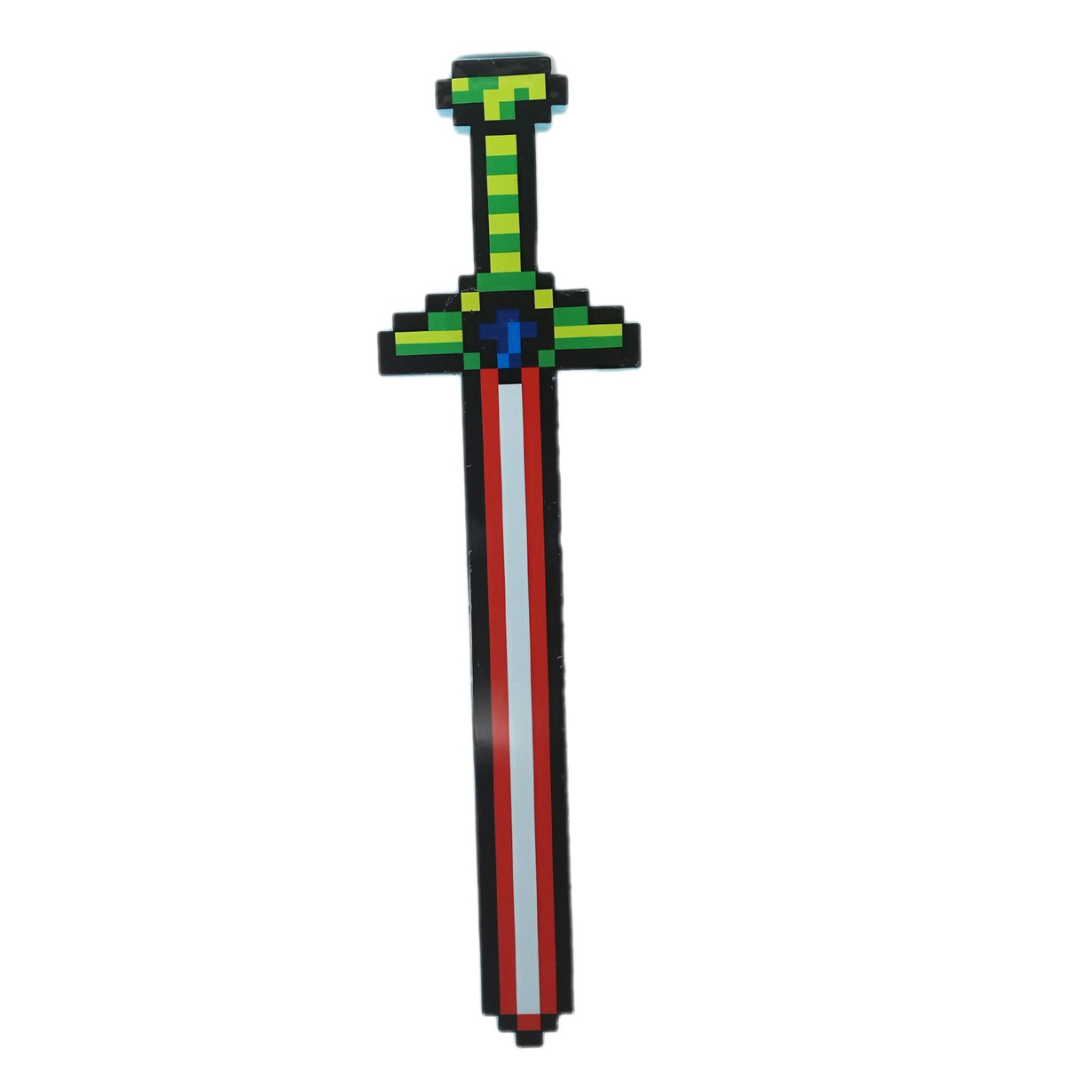 MINECRAFT MIECZ ŚWIETLNY Z GRY DŁUGI DŹWIĘK ŚWIECI GRAFIKA KOLOROWY LED