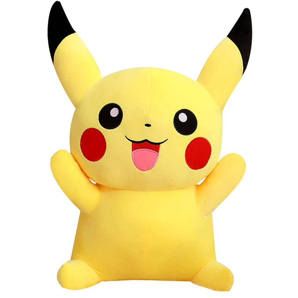 MASKOTKA PIKACHU DUŻY PLUSZOWY POKEMON MIĘKKA PRZYTULANKA PLUSZOWA Z BAJKI