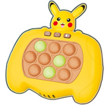 POP IT KONSOLA PUSH POKEMON PIKACHU GRA ELEKTRONICZNA ZRĘCZNOŚCIOWA 4 TRYBY