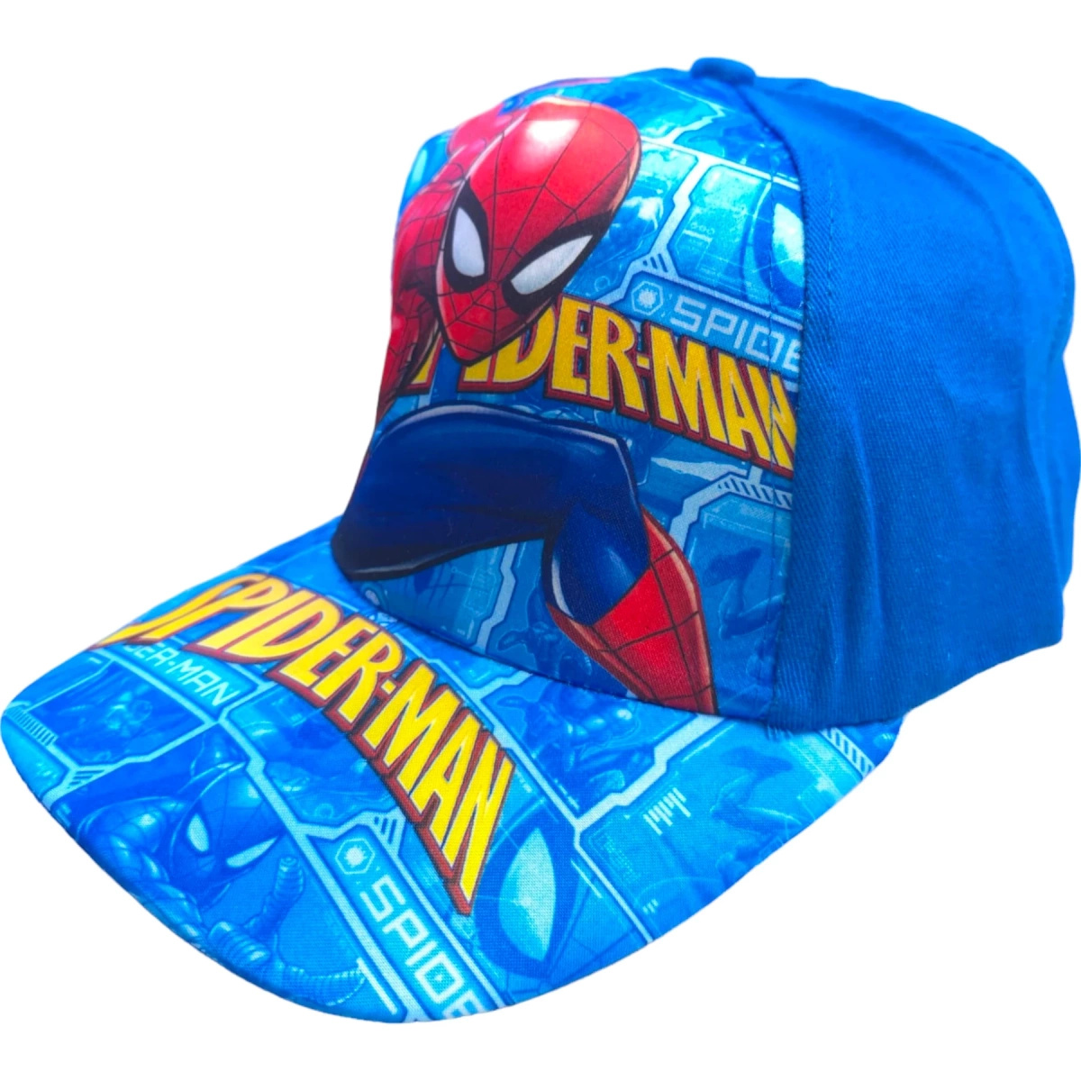 CZAPKA Z DASZKIEM DLA DZIECI SPIDERMAN BEJSBOLÓWKA LETNIA DZIECIĘCA 4-8 LAT