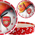 ZEGAR ŚCIENNY DLA CHŁOPCA ARSENAL FC DLA KIBICA DLA FANÓW DRUŻYNY Z LONDYNU