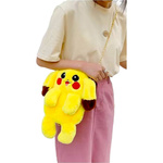 PLUSZOWA TOREBKA KRÓLICZEK KRÓLIK PLECAK 2w1 PIKACHU NA ŁAŃCUSZKU KIGURUMI