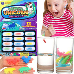 MAGICZNE KAPSUŁKI ROSNĄCE W WODZIE JEDNOROŻCE 12 SZTUK DO KĄPIELI W WANNIE