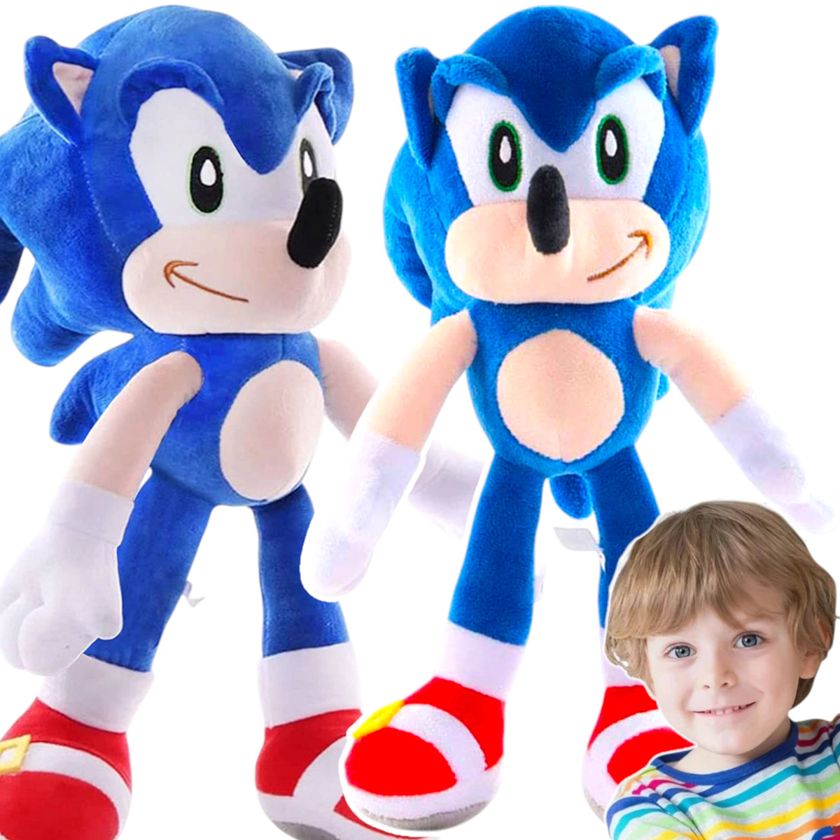 SONIC 2 PLUSZOWA MASKOTKA PLUSZAK ZAWIESZKA 26cm