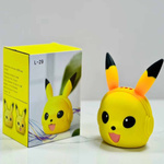 PIKACHU GŁOŚNIK Bluetooth LAMPKA ŚWIECĄCE USZY RADIO 5h PRACY NA 1ŁADOWANIU