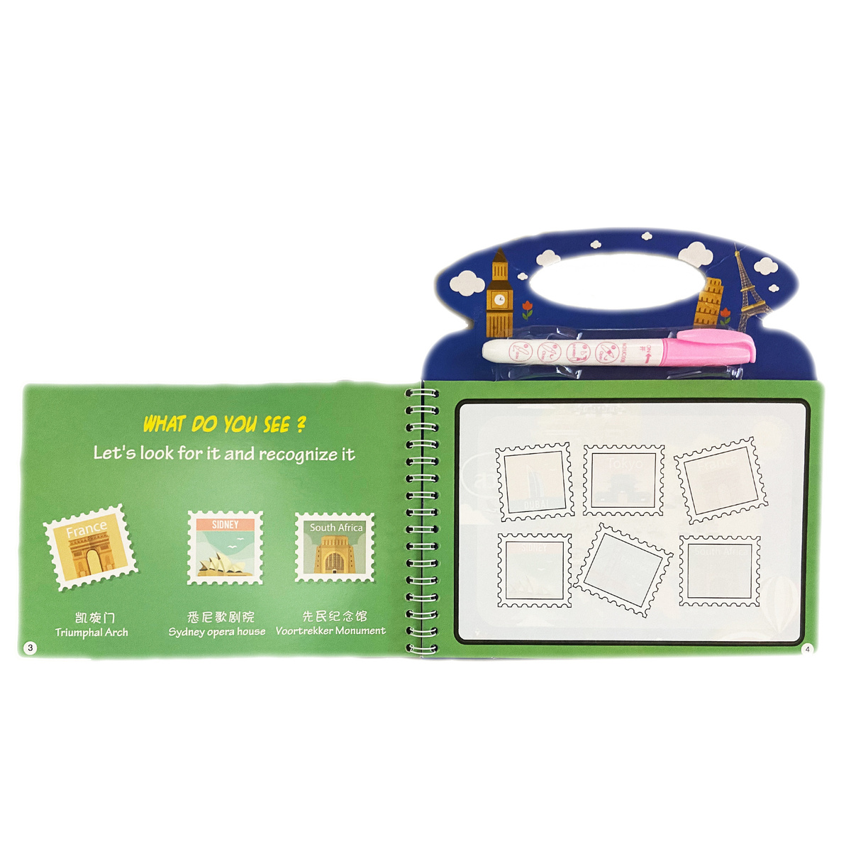 KOLOROWANKA WODNA Z MAZAKIEM MALOWANIE WIELOKROTNA