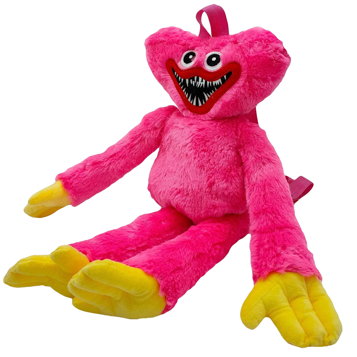 PLUSZOWY PLECAK HUGGY WUGGY MIĘKKI MASKOTKA 2w1 PRZYTULANKA PLUSZOWA