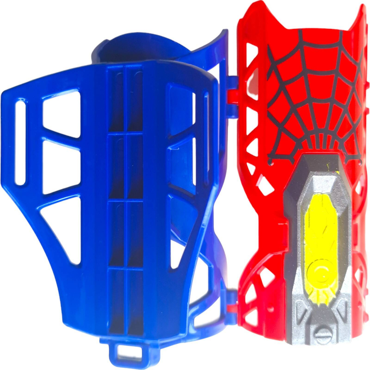 SPIDERMAN ZESTAW 5w1 WYRZUTNIA SIECI LUB WODY STRZELA SERPENTYNA RĘKAWICA 