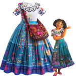 ENCANTO Kostium Dla Dziewczynki Sukienka Mirabel  r. 110