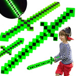 MINECRAFT MIECZ ŚWIETLNY DUŻY ŚWIATŁO DŹWIĘK PIXEL