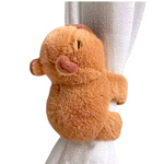 MASKOTKA KAPIBARA NA RĘKĘ Z PLECAKIEM CAPIBARA PLUSZAK PRZYTULANKA OPASKA