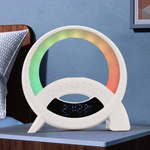 LAMPKA BEZPRZEWODOWA ŁADOWARKA RADIO GŁOŚNIK  BLUETOOH W JEDNYM  NA PREZENT