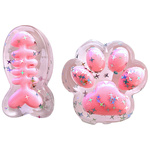 GNIOTEK ANTYSTRESOWY KOCIA ŁAPKA SZKIELET RYBY SQUISHY ŁAPKA RYBKA MOCHI