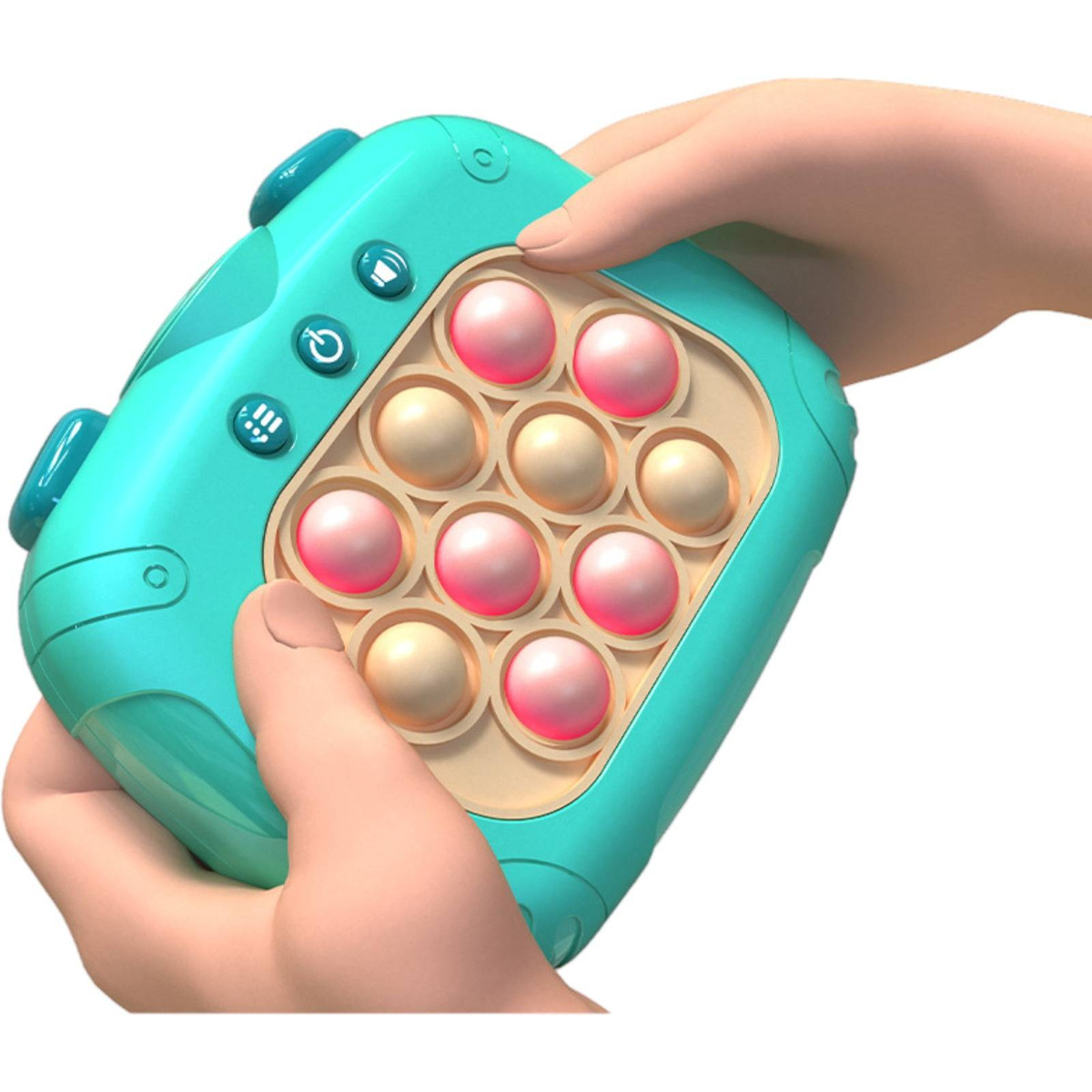 GRA ZRĘCZNOŚCIOWA POP IT ANTYSTRESOWA ELEKTRYCZNA KONSOLA DLA DZIECI GIERKA